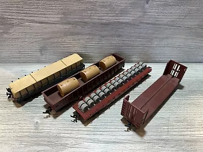 Lot Of 4  Ho Train Cars For Parts Or Repairs *See Description* • $15
