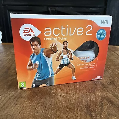 Nintendo Wii EA Sports Active 2 Heart Rate Monitor And Resistance Band New • £19.99