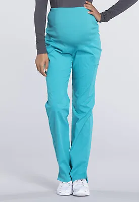 Cherokee Workwear Professionals Women's Maternity TALL Scrub Pants - WW220T • $30.50