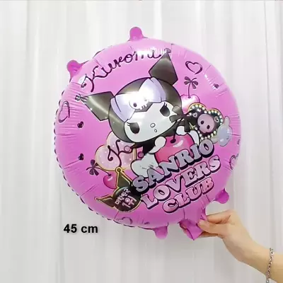 Sanrio Party Foil Balloons Hello Kitty Kuromi My Melody Cinnamoroll • $9.50