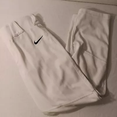 NIKE Mens White Baseball Pants Size Large • $14.95