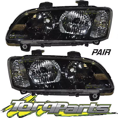 $209 • Buy Pair Headlights Suit Ve Commodore Holden 06-10 Headlamps Lights Omega Sv6 Ss 