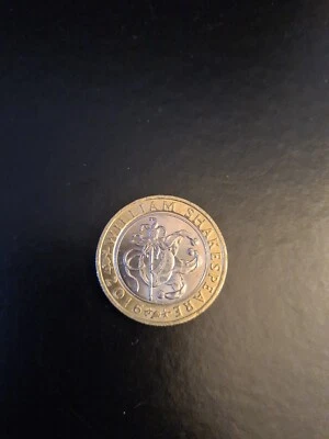 £1000 • Buy 2016 William Shakespeare 2 Pound Coin Jester