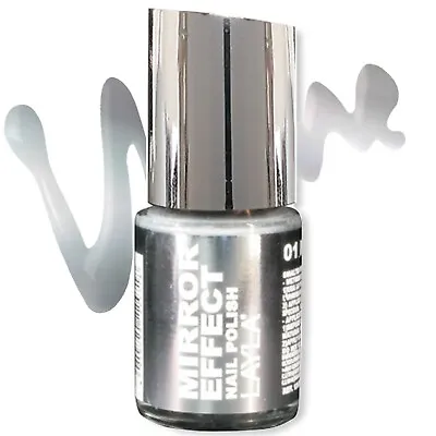 Layla Cosmetics Mirror Effect Nail Polish With Free Base File • $12.99