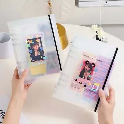 £5.45 • Buy A5 Binder 6 Rings Photo File Organizer Filing Display Folder Card Collect Book