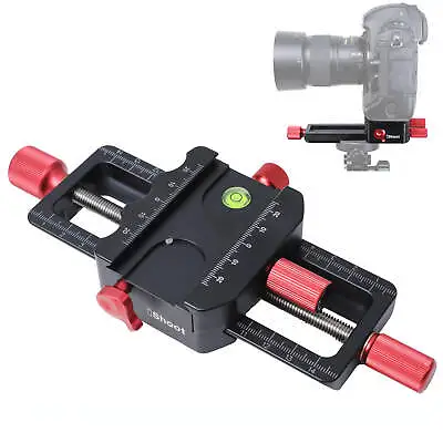 Macro Focusing Rail Slider Close-up Shooting Camera Mount For Tripod Ballhead • £11.99