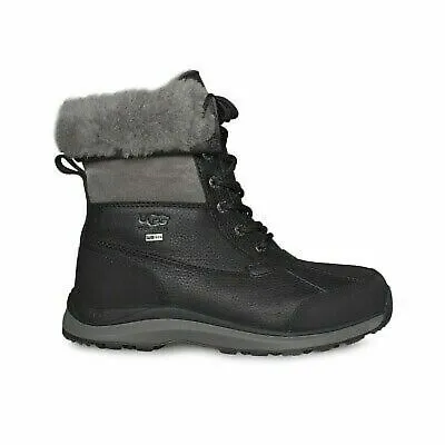 UGG Adirondack III Weather Snow Winter Waterproof Leather Boots (Black 7 REG) • $143.01