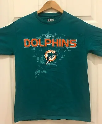 Miami Dolphins Shirt Football NFL Team Apparel Men's T-Shirt Size Medium • $9.97