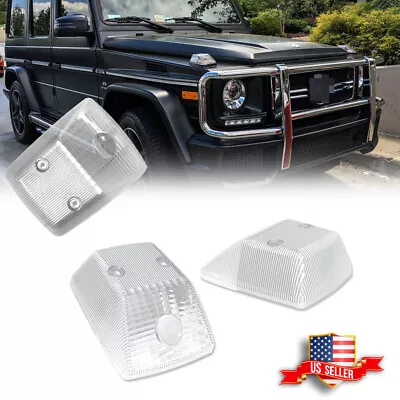 2x Front Wing Turn Signal Light Lamp For 90-2018 Mercedes W463 G-Class G550 G500 • $24.99