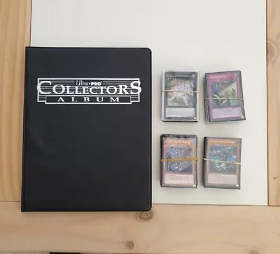 Yugioh Binder Joblot Collection 300+ Cards Holos Ultras/Super/Rare - NM/M • $290.41