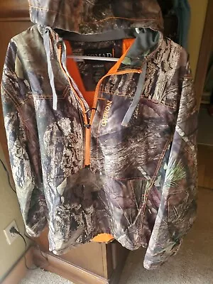 Nomad Men's Pullover Hunting Jacket  Mossy Oak Polyester • $14.99