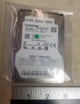 Golden Tee LIVE Golf Arcade Game Replacement Hard Drive 2022 Courses  • $27.50