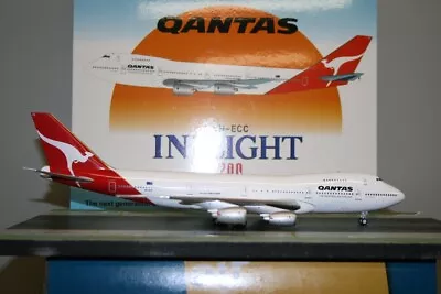 Inflight200 1:200 Qantas Boeing 747-200 VH-ECC (IF742QF0522) Model Plane • $212.43