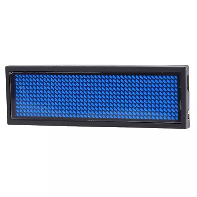 Message Tag Programmable LED Scrolling Message Name Tag LED Sign Display Board • $17.37