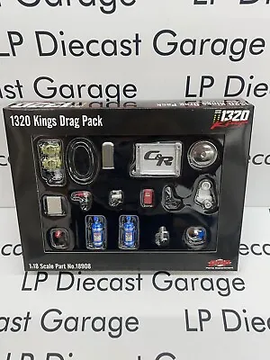 GMP Drag Pack 1320 Kings 1:18 Diecast Part No. 18908 Auto Parts Set Diorama NEW • $24.99