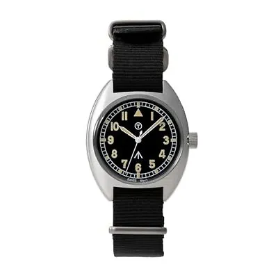 [Naval Watch Co.] Military Watch Mil.-02B Royal Air Force Type Black • $188.04