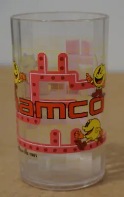 Vintage Pac Man Namco Drinking Glass Excellent Condition • $9.85