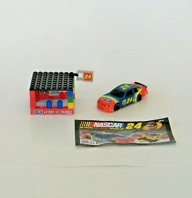 Mega Bloks Nascar 24 Building Set 9941 Official Jeff Gordon Race Car Toy 1999 • $11