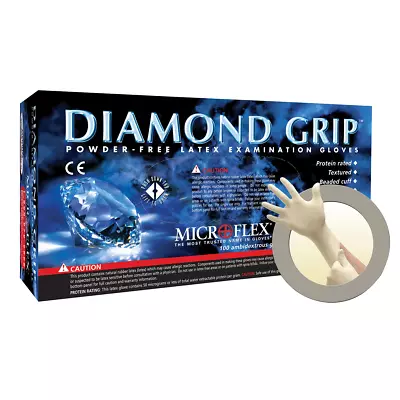 Microflex MF-300-XL DIAMOND GRIP PF LATEX GLOVES XL 100PK • $17.19