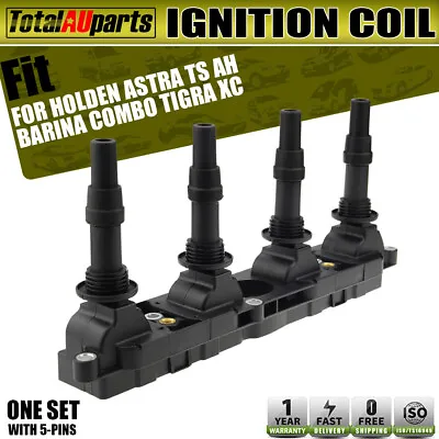 $56.50 • Buy Ignition Coil Pack For Holden Astra TS AH Barina Combo Tigra XC Z18XE 1.8L 98-07