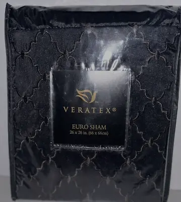Veratex Euro Sham Talia 26” X 26”  New In Package • $5.99