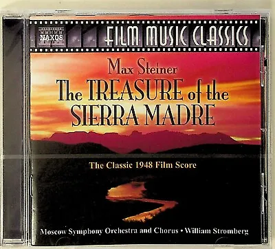 MAX STEINER Treasure Of The Sierra Madre 1948 Film Score CD (NEW 2007) Stromberg • £6.99