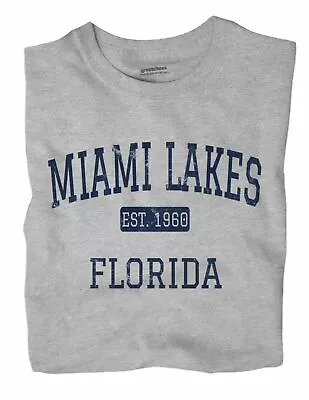 Miami Lakes Florida FL T-Shirt EST • $18.99