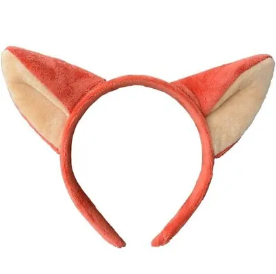 Red Fox Ears Kids Headband One Size Fits All Cosplay Costume • $11.99