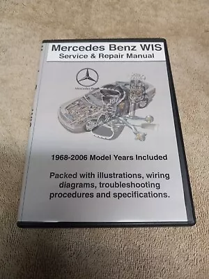 Mercedes Benz WIS Service & Repair Manual DVDS 1968-2006 YEARS INCLUDED • $35
