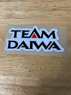 Team Daiwa Decals Quality Usa Made Truck Decal Tackle Box Sticker Logo Fishermen • $8