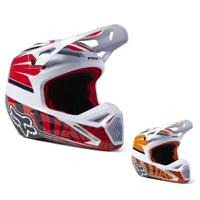 Fox Racing Youth V1 Goat Lightweight Full Face DOT/ECE Motocross Helmets • $129