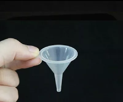 10Pcs Mini Small Plastic Funnels For Perfume Liquid Oil Filling Empty Bottle • $3.58