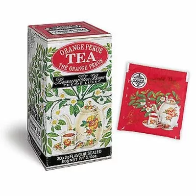 Mlesna ORANGE PEKOE Pure Ceylon Tea In Luxury 30 Individually Foil Wrap Sachets • $13.99