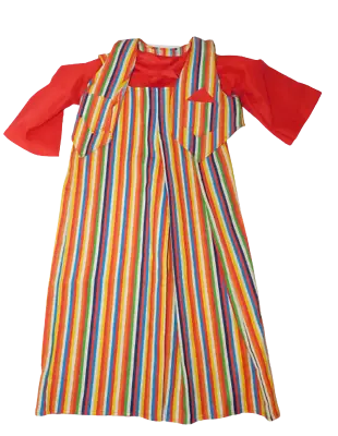 Vintage Childs Halloween CLOWN 3 Piece Costume 4-5  • $21.95