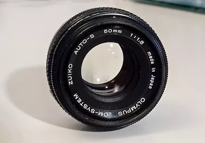 Olympus OM Zuiko Auto-S 50mm F/1.8 Standard Manual Prime Lens • £35