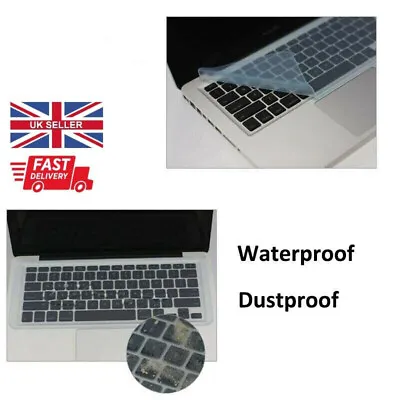 Keyboard Cover Silicone Protector Film Laptop 13  14  15  Dust And Waterproof  • £2.95