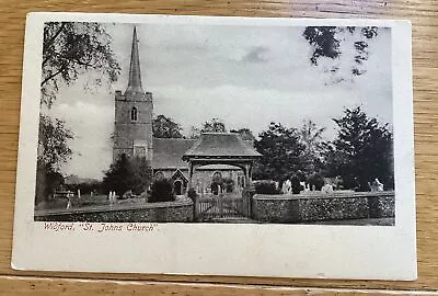 Old Postcard Of St John’s Church Widford • £0.60