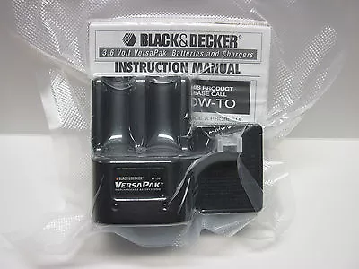 Black & Decker VP130 VersaPak Battery Charger Dustbuster Floorbuster Scumbuster • $39.99