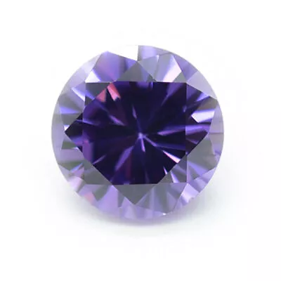 Natural Diamond All Colors Vvs1 Round Gemstone Cut 5Mm-8Mm Mosan Drill Loose • $10.99
