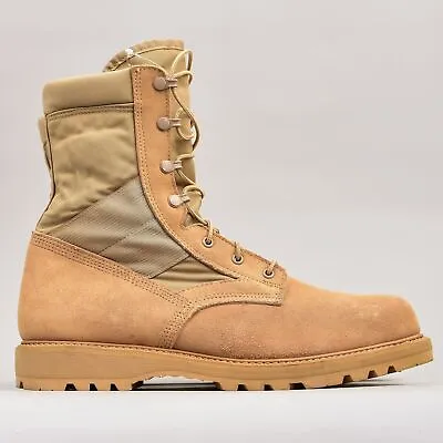 Ufcw Steel Toe Military Boots Men 13 Vibram Mondo Pt 8430 Tan Suede Xw Desert • $39.95