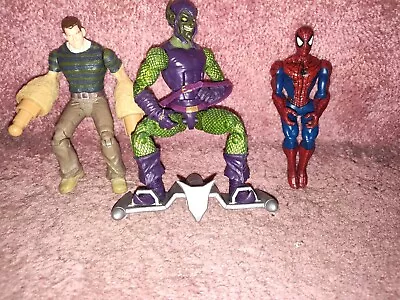 Marvel Legends Hasbro Green Goblin Spiderman Sandman Figure Toys Hot Lot Osborn • $37.99