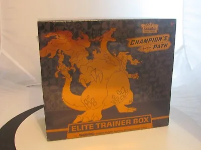 POKEMON TCG Champion's Path Charizard ELITE TRAINER BOX NEW OFFICIAL  • $89.99