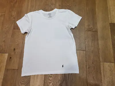 Ralph Lauren Polo White Men's T-Shirt Size M • £7.99