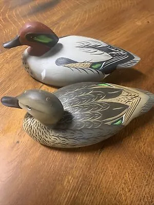 Green Wing Duck Decoy Miniatures Jeff Fitzhugh • $90