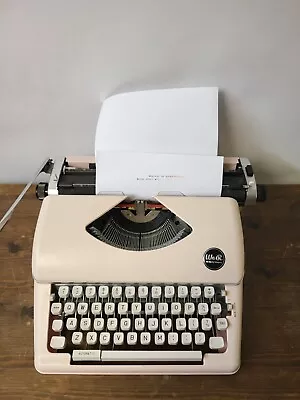 We R Memory Keepers Typewriter Retro Collectable Vintage Blush / Pink VGC • $124.50