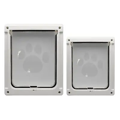 £58.87 • Buy Pet Flap Door Single Flap Magnet Attraction Cat Dog Doors For Cat Litter Box