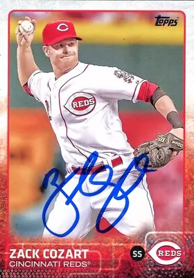 2015 Topps ZACK COZART Signed Card Autograph AUTO REDS CARDINALS • $5.49