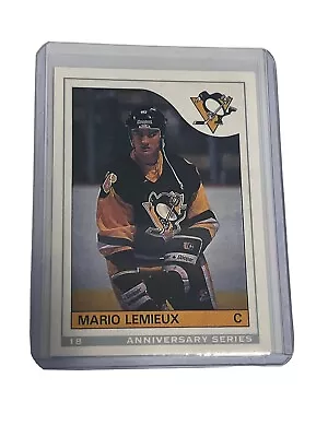 Mario Lemieux 25th Anniversary Reprint Rookie • $5.83