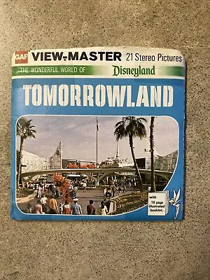 Vintage GAF Viewmaster A179 The Wonderful World Of Disneyland Tomorrowland  • $18.95