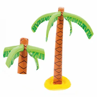 £3.99 • Buy Inflatable 90cm Palm Tree - Luau Hawaiian Decoration Prop Blow Up Party Pool